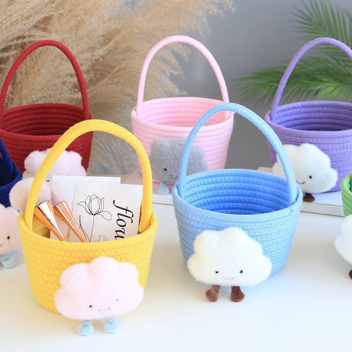 How Cute Is This @clever_made Rope Basket! We Love The Color Perfect For Laundry