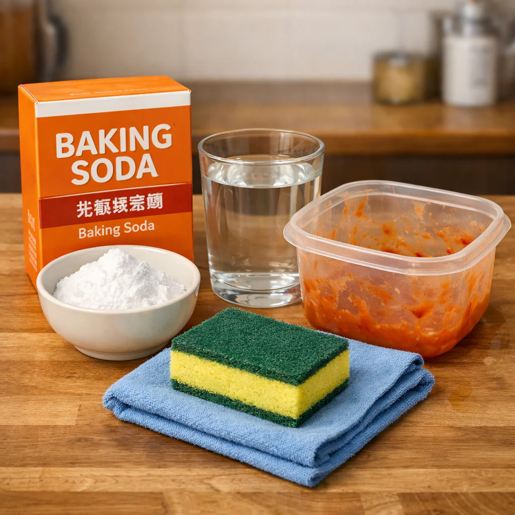 How to Remove Stains From Plastic Containers (Tomato, Curry)
